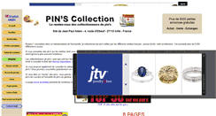 Desktop Screenshot of pins-collection.com